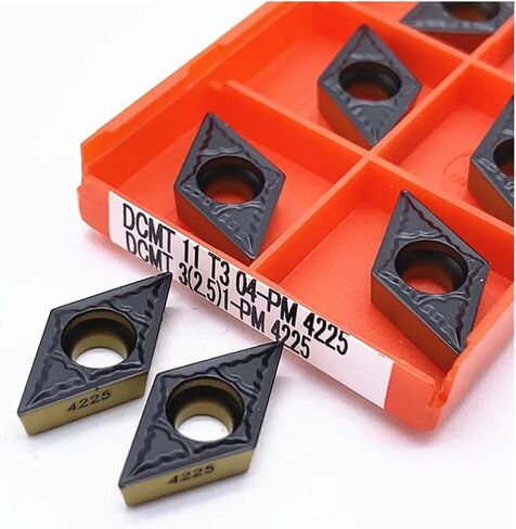 DCMT11T304 PM 4225 DCMT11T308 Internal Turning Tool Carbide Insert Tool Tokarnyy Turning Insert DCMT 11T304 DCMT 11T308(DCMT11T304 PM 4225) in Saudi Arabia