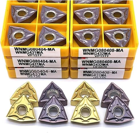 wnmg080404 WNMG080408 VP15TF UE6020 US735 PM4225 Carbide INSERT TENTER TRAND CNC CNC CNC COTERT (WNMG080404 MA UE6020) in Saudi Arabia