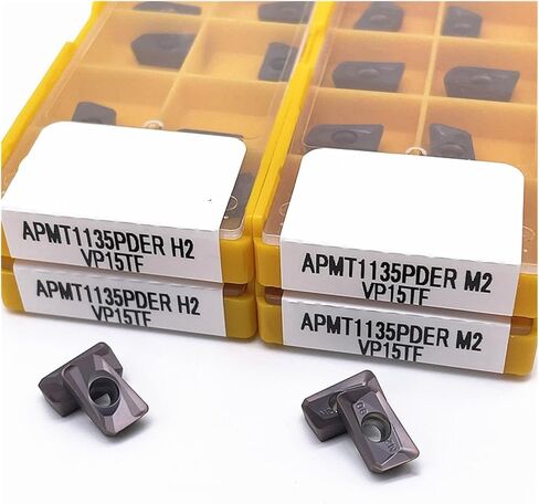 APMT1135M2 APMT1135 VP15TF Milling Tool Internal Trann Transe Tool CNC Adforce Tool Tools APMT 1135 Carbide Iserts (APMT1135 H2 VP15TF) in Saudi Arabia