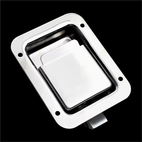 119 قفل لوحة الفولاذ المقاوم للصدأ الطويل مع خطاف حزام القفل 1pcs (XK104S-304) in Kuwait