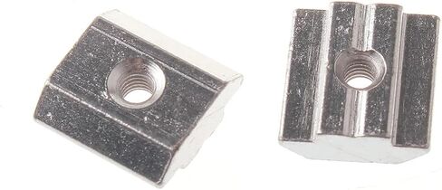 10pcs T-Type Square nut M4 M5 M6 for Aluminum Profile 2020 3030 4040 4545 Galvanized Sheet Slide Hammer nut(45-M10) in Saudi Arabia