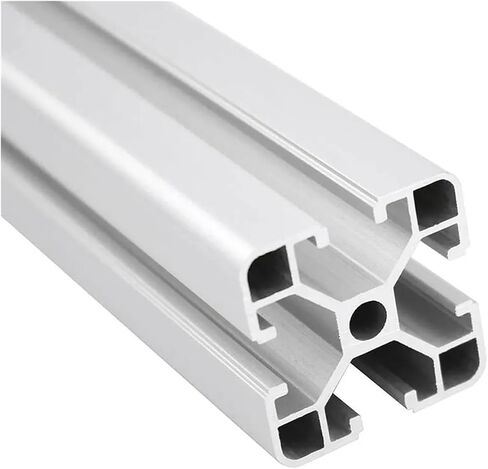 4040 Aluminum Profile Anodized Extrusion 100 300 600 800 2000mm Length Linear Guide Rail for CNC 3D Printer(450mm) in Kuwait