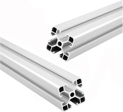 4040 Aluminum Profile Anodized Extrusion 100 300 600 800 2000mm Length Linear Guide Rail for CNC 3D Printer(450mm) in Kuwait
