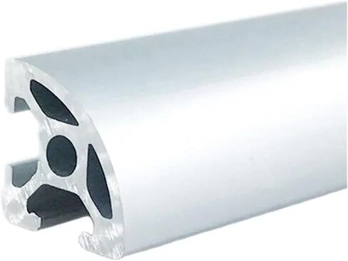 2 Pieces 3030R Aluminum Profile Linear Guide Anodized Linear Guide Extrusion Frame 100mm-1000mm L 1M(150mm) in Saudi Arabia