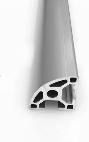 2 Pieces 3030R Aluminum Profile Linear Guide Anodized Linear Guide Extrusion Frame 100mm-1000mm L 1M(150mm) in Saudi Arabia