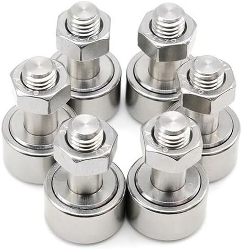 10Pcs CF10-1 SUS304 Stainless Cam Follower Bearing M10x26x36.2mm Roller Track Bearing KR26 Engine Parts in Saudi Arabia