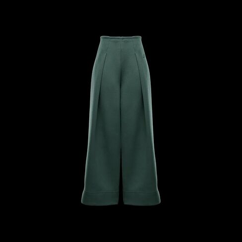 Nike Sportswear Tech Fleece Women's High-Waisted Pleated Pants (FV8052-338, Vintage Green/Black) in Saudi Arabia