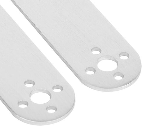 أقواس مسطحة أدوات استبدال الألومنيوم أدوات CNC المعدنية أدوات روبوت روبوت لروبوتات TetrixRobotics متينة 2PCS 91 × 27 × 2MM in Saudi Arabia