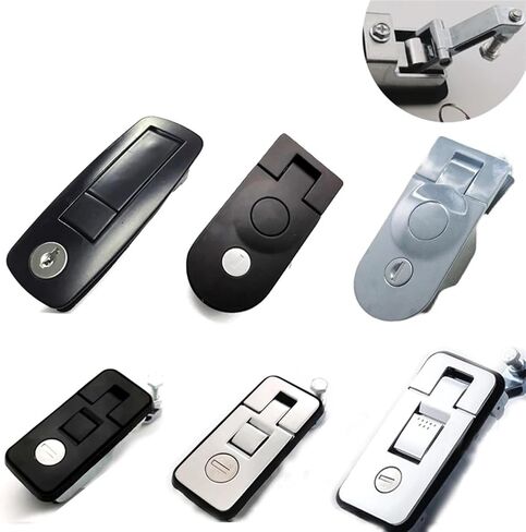 Bounce Handle Cabinet Lock for Electronical Storage Box Locker Bus Trunk Machine MS207 1Pcs(718) in Saudi Arabia