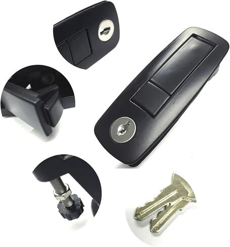 Bounce Handle Cabinet Lock for Electronical Storage Box Locker Bus Trunk Machine MS207 1Pcs(718) in Saudi Arabia