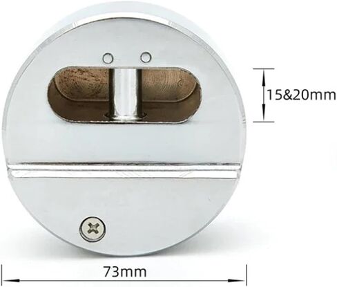 Shear Container Trailer Lock Invisible Lock Beam Ice Hockey Lock DIY Hardware MA025 1Pcs in Saudi Arabia
