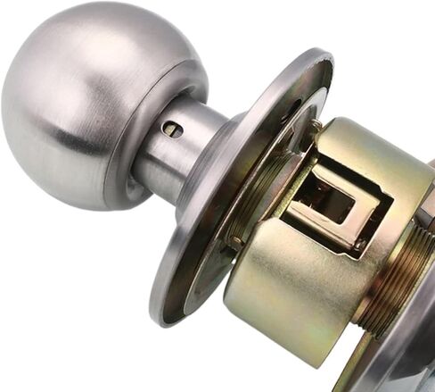 مقبض قفل الباب مع الترباس الربيعي لحمام غرفة نوم المكاتب Women Women Shop Wooden Door Hardware Rarelock 1pcs in Saudi Arabia