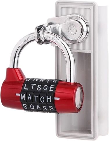 4 ملونة قفل رمز كلمة مرور قفل كلمة مرور الباب لأمتعة الأبواب RARELOCK ZS52 1PCS (أسود) in Saudi Arabia