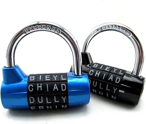 4 ملونة قفل رمز كلمة مرور قفل كلمة مرور الباب لأمتعة الأبواب RARELOCK ZS52 1PCS (أسود) in Saudi Arabia