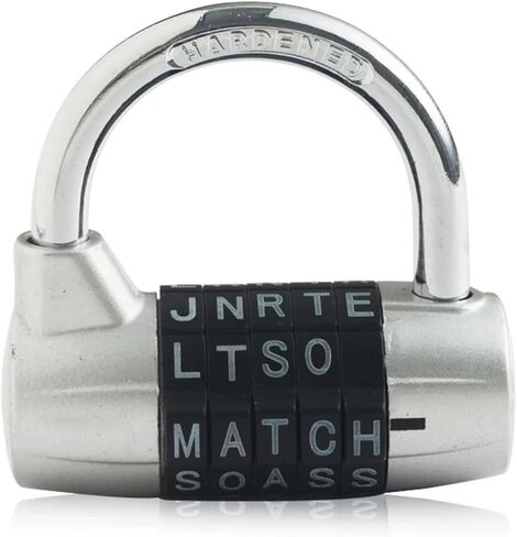 4 ملونة قفل رمز كلمة مرور قفل كلمة مرور الباب لأمتعة الأبواب RARELOCK ZS52 1PCS (أسود) in Saudi Arabia