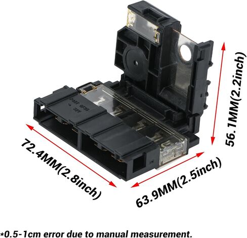 24380-JA00A FUSELINK FUSE COMPOOS متوافقة مع نيسان Altima 2007-2012 MAXIMA 2009-2014 MURANO 2009-2014 محطة الصمامات الإيجابية للبطارية استبدال 924-079 24380JA00A in Kuwait