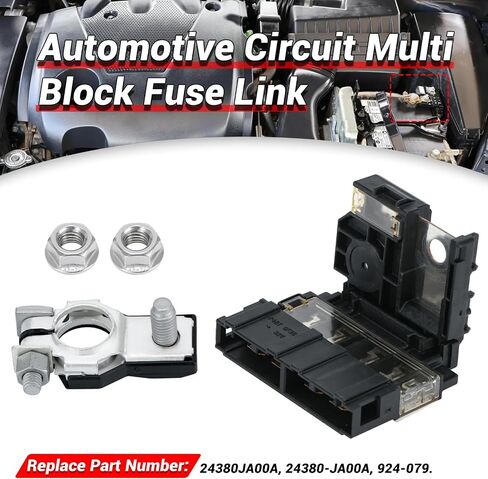 24380-JA00A FUSELINK FUSE COMPOOS متوافقة مع نيسان Altima 2007-2012 MAXIMA 2009-2014 MURANO 2009-2014 محطة الصمامات الإيجابية للبطارية استبدال 924-079 24380JA00A in Kuwait