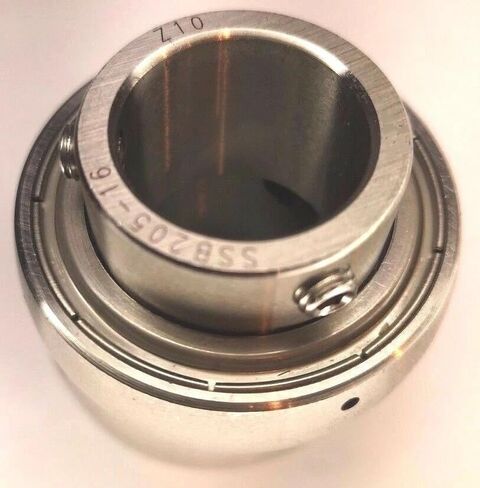 Premium SSB203 | Stainless 17MM Bore Insert Bearing SB203 w/Set Screw Locking AISI440C AISI304 in Saudi Arabia
