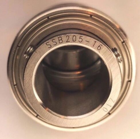 Premium SSB203 | Stainless 17MM Bore Insert Bearing SB203 w/Set Screw Locking AISI440C AISI304 in Saudi Arabia