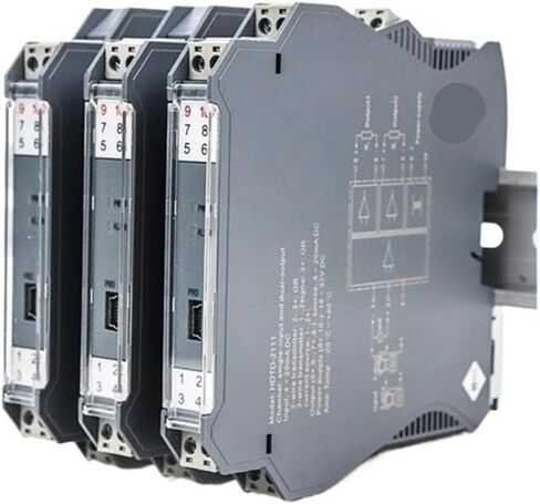 1PCS التناظرية 4-20MA إلى محول إشارة إشارة الإشارة 0-10V (0-5V input_0-20MA_18-32) in Kuwait