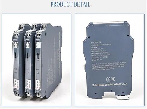 1PCS التناظرية 4-20MA إلى محول إشارة إشارة الإشارة 0-10V (0-5V input_0-20MA_18-32) in Kuwait