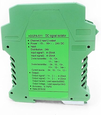 عزل الإشارة الجلفانية 1 في 4 Out 4 20mA تناسب الإشارة التناظرية (0-10V إلى 4-20MA_1 في 4 OUT) in Kuwait