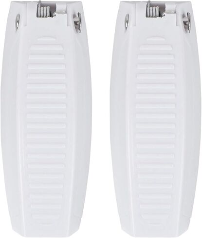 AmoSfun 2pcs Pags Door Clip مزلاج لتصميم التثبيت السهل مع البراغي شريط مزدوج الجوانب للوصول إلى المقصورة الآمنة in Kuwait