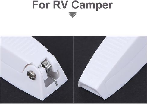 AmoSfun 2pcs Pags Door Clip مزلاج لتصميم التثبيت السهل مع البراغي شريط مزدوج الجوانب للوصول إلى المقصورة الآمنة in Kuwait