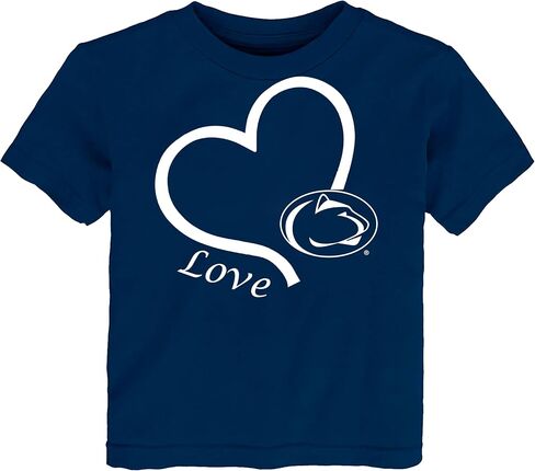 Penn State Nittany Lions Officially Licensed Love Heart Baby/Toddler T-Shirt in Saudi Arabia