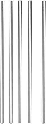Round Shaft Stainless Steel High Precision Durable Robot Parts for FTC FRC First Robotics Competition 6mm Diameter 200mm Length 5 Pieces in Saudi Arabia