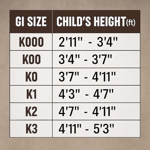 Kids Jiu Jitsu GI - BJJ onmorm for Boys & Girls (GI فقط ، حزام يباع بشكل منفصل) - karate gi القابل للتنفس in Kuwait