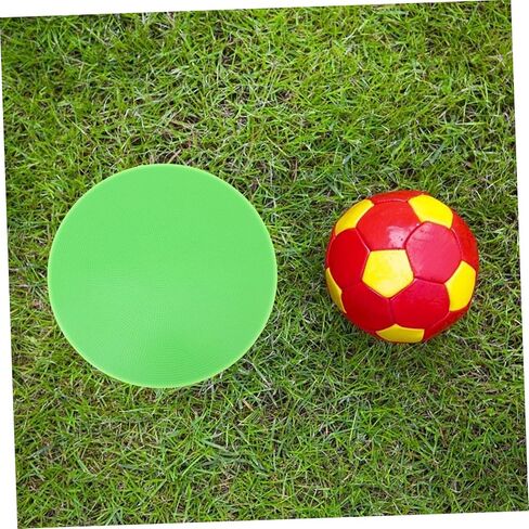 TOYANDONA 8pcs Soccer Training Markers Bright Color Markers for Drills and Games Red Yellow Green Roadblock Plates for Soccer Basketball and Sports Training in Saudi Arabia