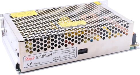 1PC S-150-24 AC 110V/220V إلى 24V تبديل LED Supply 6.5A 150W برنامج تشغيل الجهد (5V_150W) in Saudi Arabia