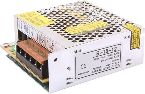 1pc 15W 12V 1.3A Single Output Switching Mode Power Supply S-15-12(24V_15W) in Saudi Arabia