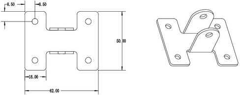 12V 24V 100MM 4 Inch Stroke Linear Actuator with Mounting Brackets (12V, 75MM/S 100N) in Saudi Arabia