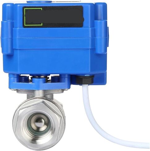 1PCS 3/4" Stainless Steel Ball Valve with Full Port, 9-24 V AC/DC, 3 Wire Setup CR02(NPT_OTHER_CR02) in Saudi Arabia