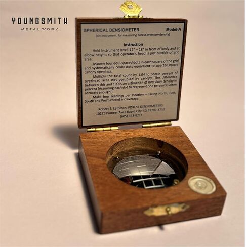 Model-Ampericometer Model-A ، أداة قياس مظلة الغابات ، حالة خشبية in Kuwait