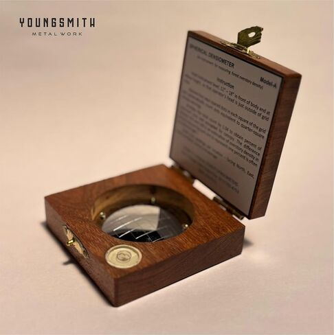 Model-Ampericometer Model-A ، أداة قياس مظلة الغابات ، حالة خشبية in Kuwait