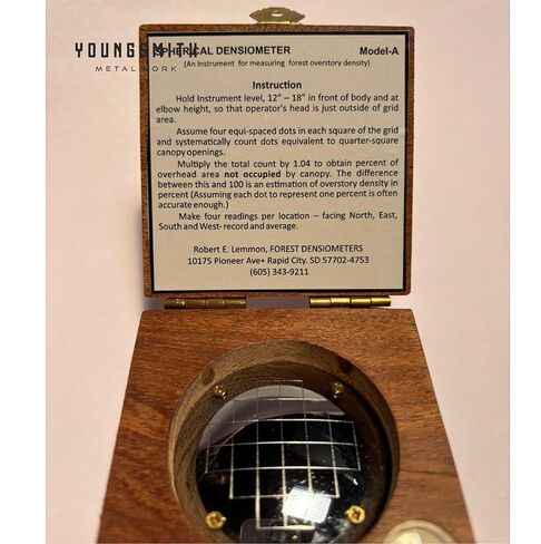 Model-Ampericometer Model-A ، أداة قياس مظلة الغابات ، حالة خشبية in Kuwait