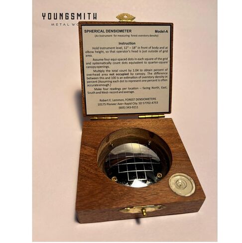 Model-Ampericometer Model-A ، أداة قياس مظلة الغابات ، حالة خشبية in Kuwait