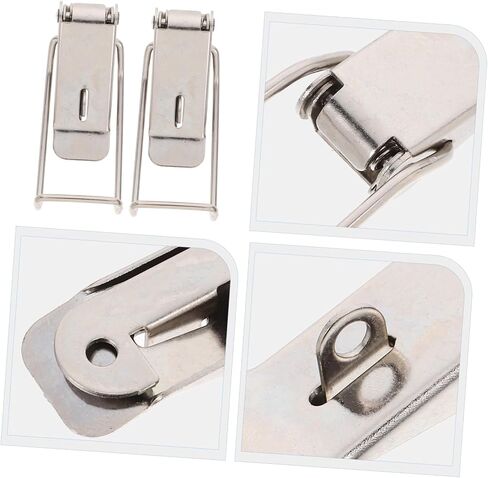 Pretyzoom 6pcs Duckbill Buckle Lock Lock Foolless Steflic Steel for Hight Duty Clamp in Saudi Arabia