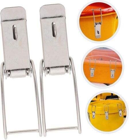 Pretyzoom 6pcs Duckbill Buckle Lock Lock Foolless Steflic Steel for Hight Duty Clamp in Saudi Arabia