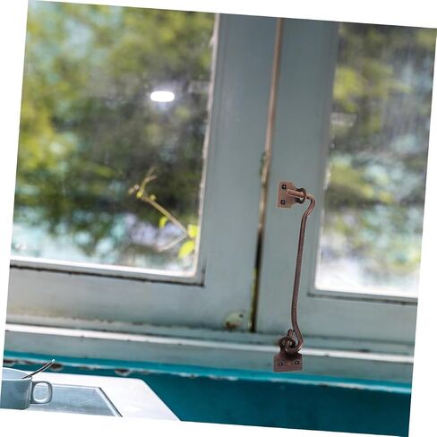 1set Vintage Metal Latch for and Doors Easy to Install Security Lock System Retro Design for Safety and Privacy for Home and Garage Use in Saudi Arabia