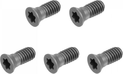 Uxcell M4 x 9mm Torx Head Set Set Set Set ، 0.7 Pitch Carbon Steel Socket ، 2pcs in Saudi Arabia