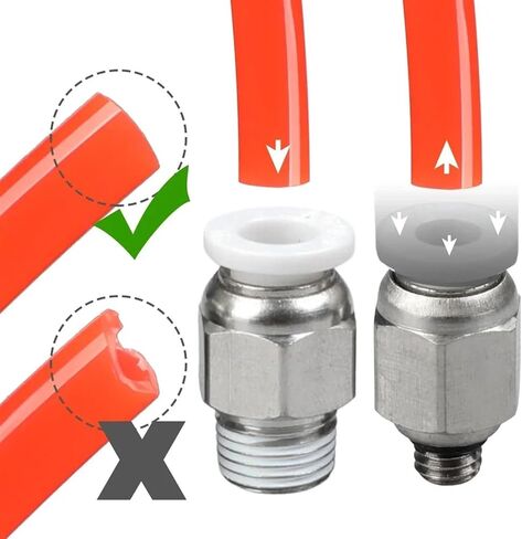 5/10 PCS PL PNEUMATIC ELBOW HOSE HOSE موصل أنابيب تركيب 4 6 8 12 4MM 6MM 8mm 10mm 12mm إلى Thread BSPT R 1/8 1/4 3/8 1/2 (4 (خرطوم O.D. 4MM) ، 01 (BSP1-8) 5PCS) in Saudi Arabia