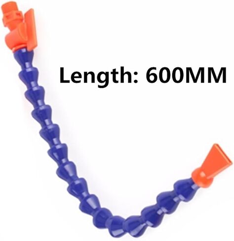 الأنبوب الهوائي 1/4 "3/8" 1/2 "BPS ذكور الخيط البلاستيكي مرن خلط أنبوب سائل تبريد مبرد لآلة المخرطة (مسطح-500 مم ، 3/8 بوصة) in Saudi Arabia