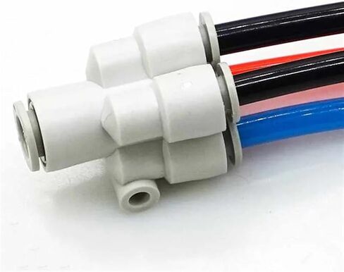 Pneumatic Quick Connectors Y Type Five Ways KQ2UD04-06 Gas Pipe Quick Connector Reducer One To Four Air Hose Fitting(KQ2UD06) in Saudi Arabia