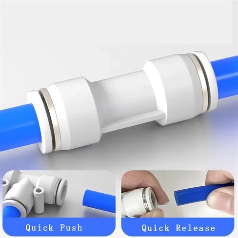 10Pcs Pneumatic Reducer Connectors Premium for Cylinder Unequal Joint Quick Push In Hose Fitting 6mm 8mm 10mm Pneumatic Parts(PW8-4) in Saudi Arabia