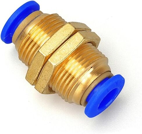 Pneumatic Fitting Pipe Air Connector Tube Quick Release Fittings Water Push In Hose Plastic 4/6/8/10/12mm PU PY Connectors(PZA,10mm) in Saudi Arabia