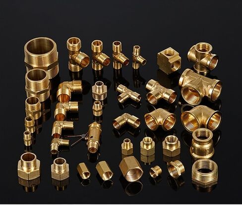 Brass Hose Pipe Fitting Couping 4 6 8 10 19 Barb Tail 1/8 1/4" 1/2" 3/8 BSPT Female Thread Copper Connector Joint Coupler Adapter(16mm Barb,1/2 inch) in Saudi Arabia